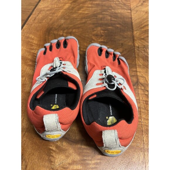 Vibram FiveFinger Women's 38 EU 6.5-7 OrangeV Run Barefoot Minimal Running Shoes - Picture 3 of 6